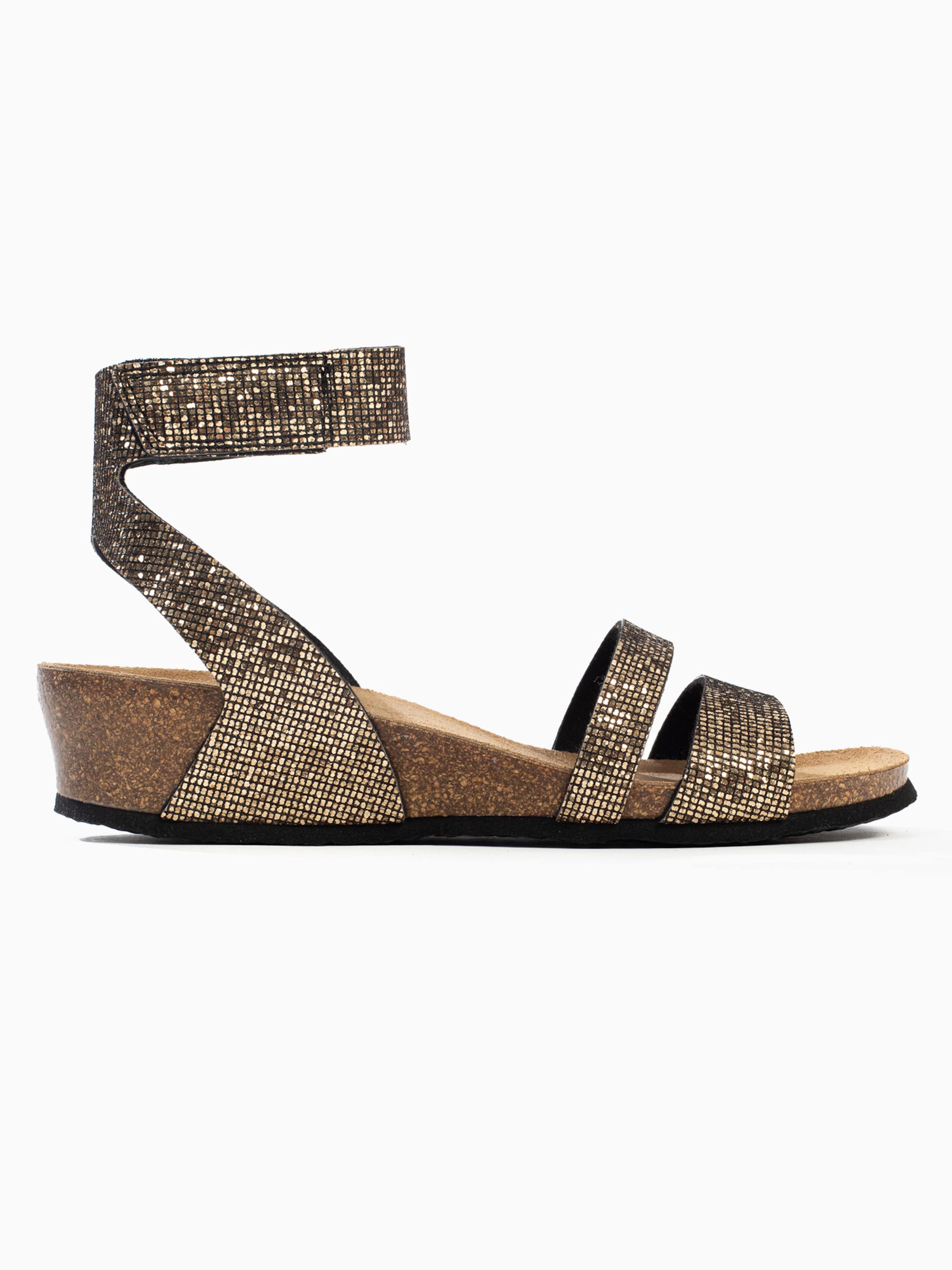 Bayton Sandaal 'OTRANTE' in Goud