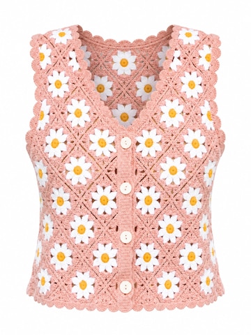 Ombre - Blusa en rosa: frente