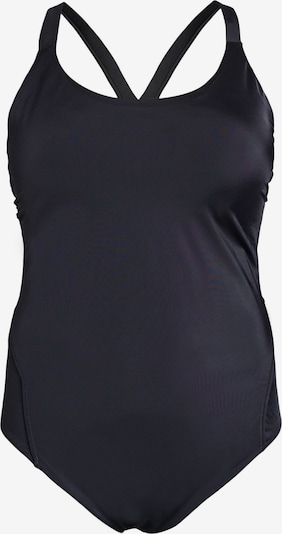 Swim by Zizzi Jednodijelni kupaći kostim 'Smilla' u crna, Pregled proizvoda