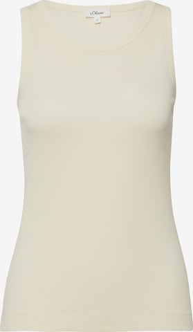 s.Oliver T-Shirt in Beige: Vorderseite