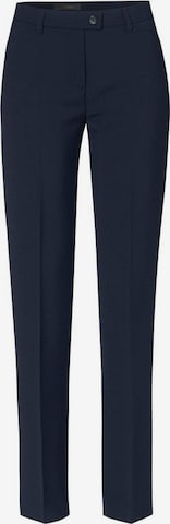 TONI Slim fit Pleated Pants in Blue: front