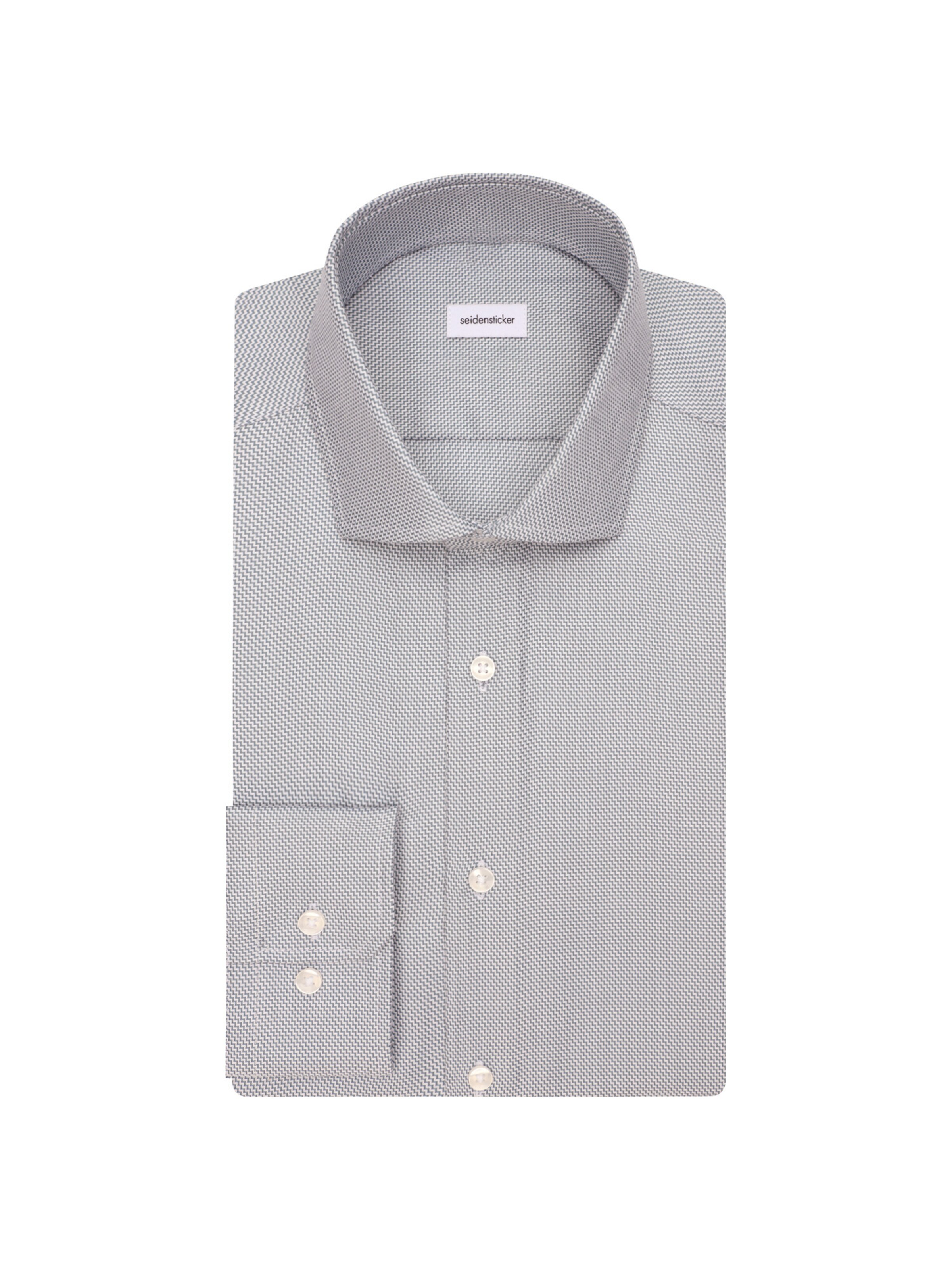 Coupe slim Chemise business SEIDENSTICKER en gris