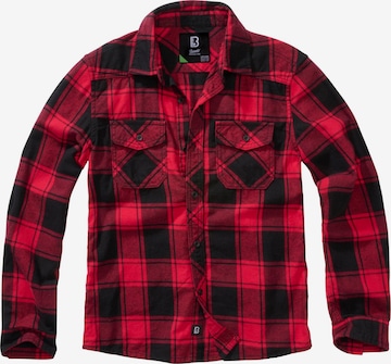 Camicia di Brandit in rosso: frontale