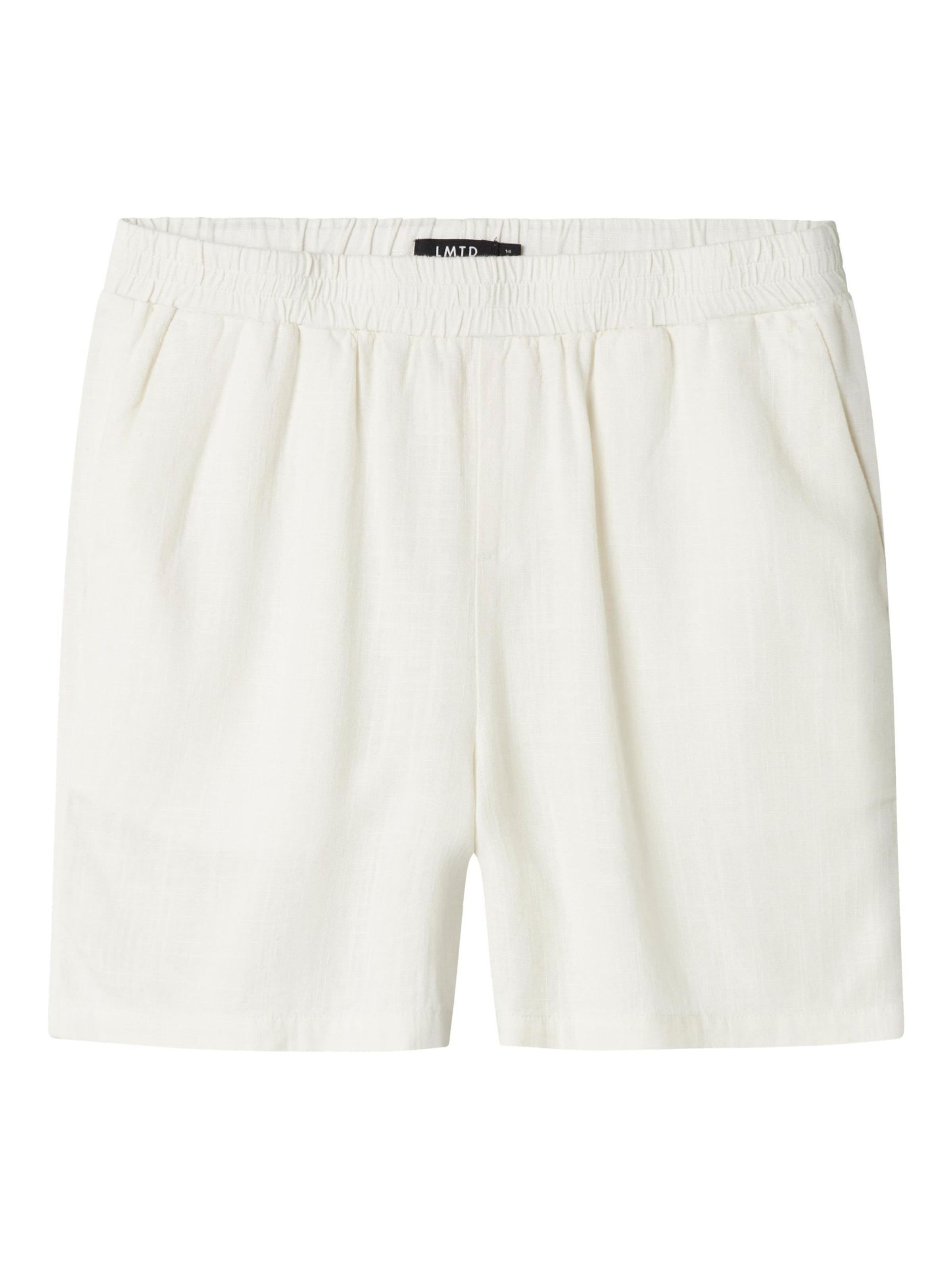 LMTD regular Bukser i hvid: forside
