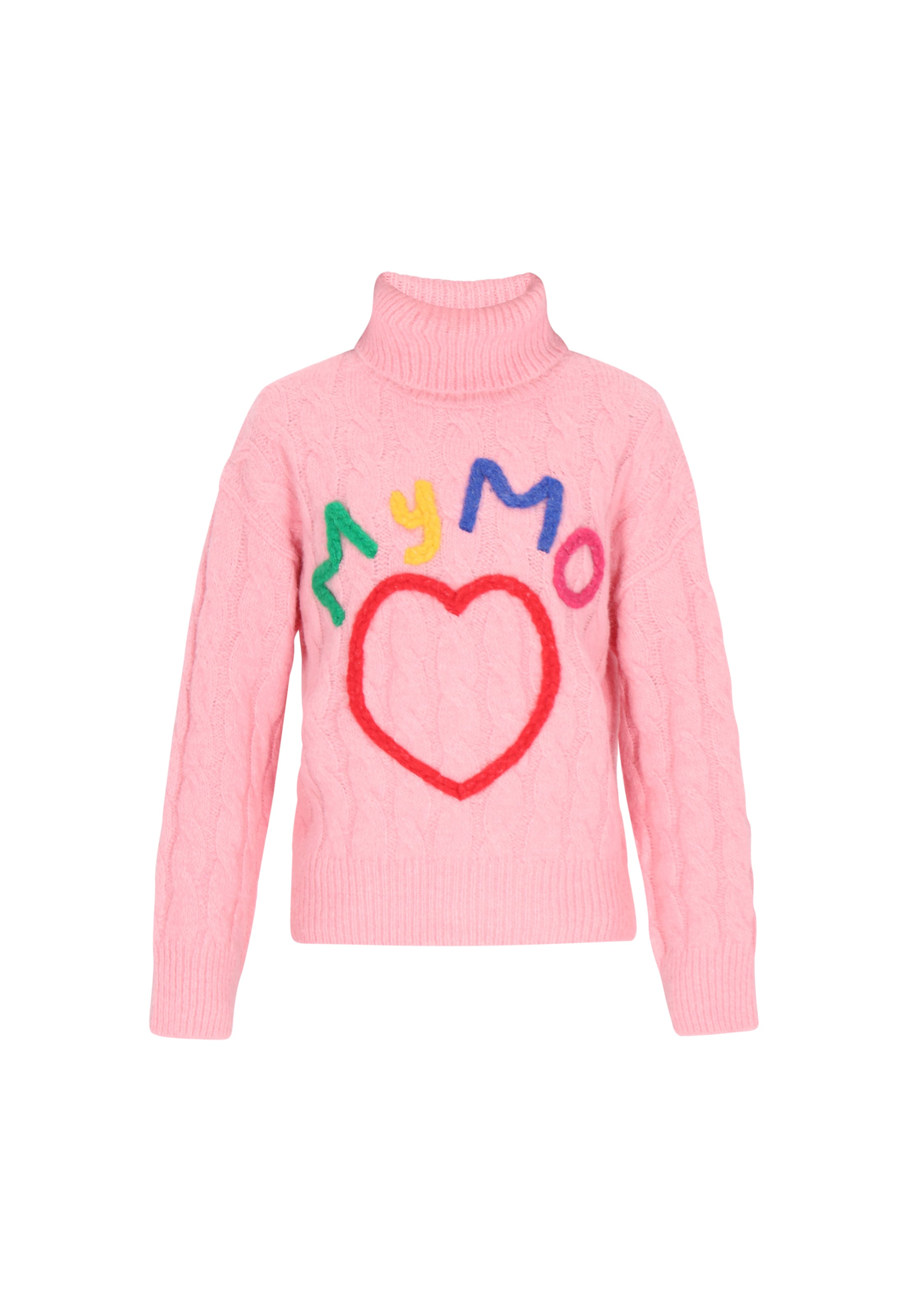 Pull-over MYMO en rose : devant