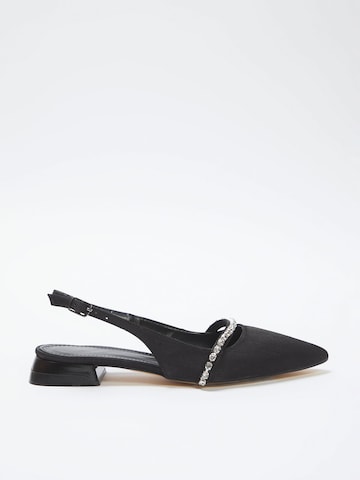 Ballerines à lanières Trendyol en noir