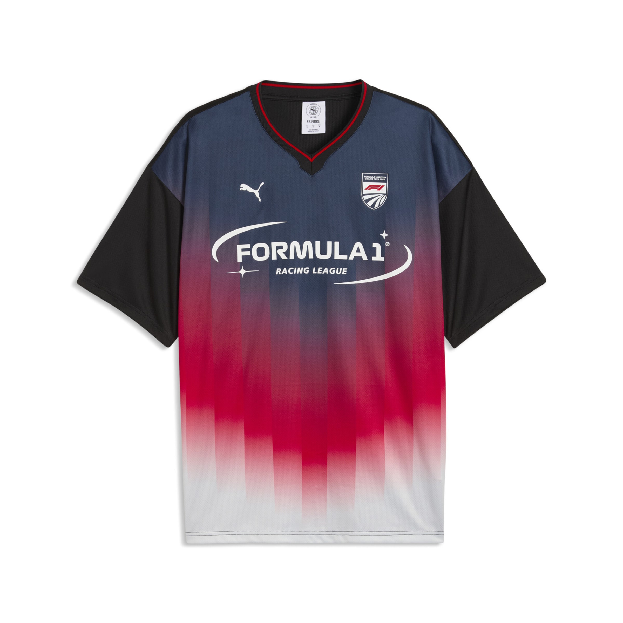 PUMA Tricot 'F1® Großbritannien' in Zwart: voorkant