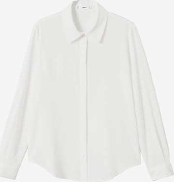 MANGO Blouse in White: front