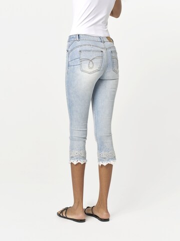 KOROSHI Slimfit Kavbojke | modra barva