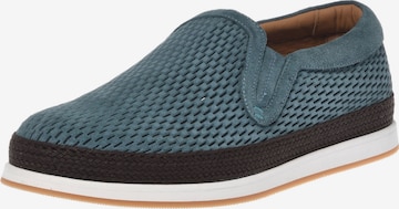 Chaussure basse BALDININI en bleu : devant