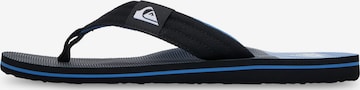 QUIKSILVER T-Bar Sandals in Blue: front