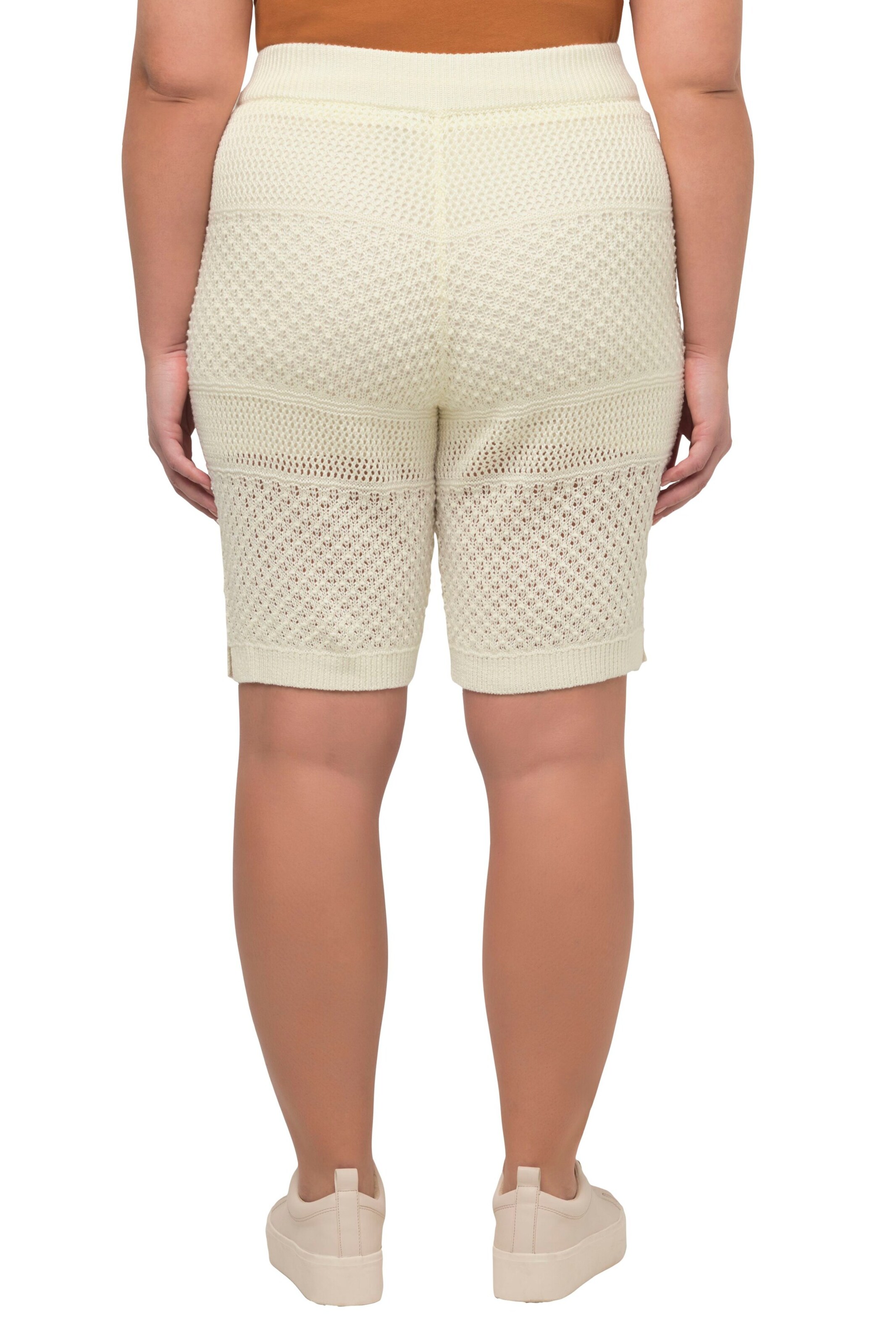 Ulla Popken Slim fit Pants in Beige