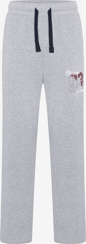 Oklahoma Jeans Regular Pants in Grey: front