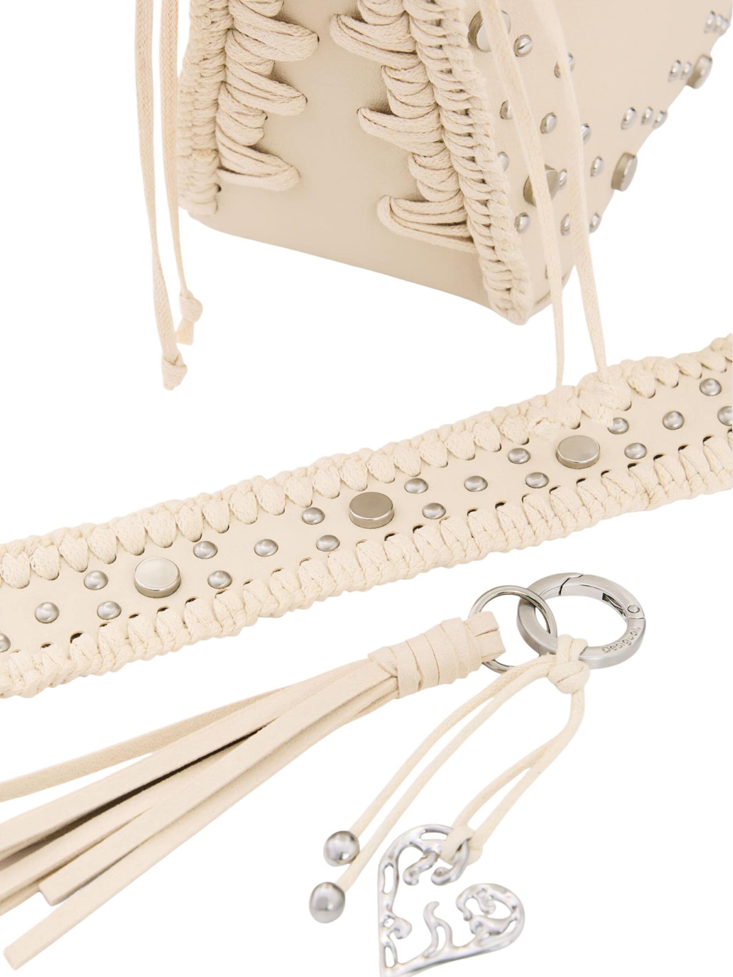 Desigual - Mala de ombro 'Gallium Munich 26SAXPAR' em bege