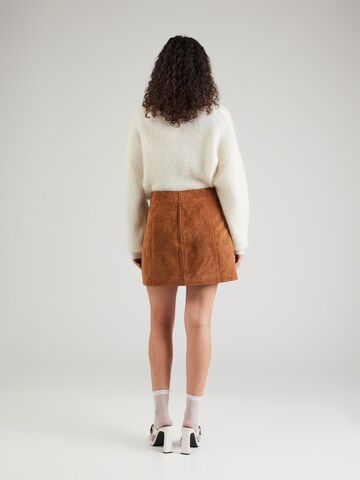 Daahls by Emma Roberts exclusively for ABOUT YOU Skirt 'Jayla' in Brown