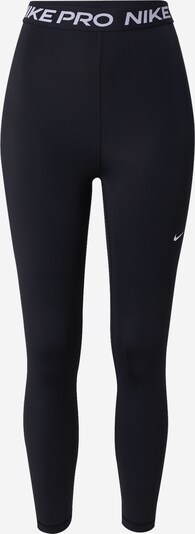 NIKE Workout Pants in Black / White, Item view