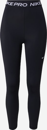 NIKE Workout Pants in Black / White, Item view