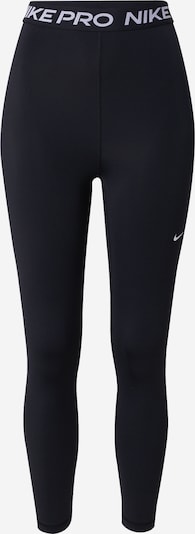 NIKE Športne hlače | črna / bela barva, Prikaz izdelka