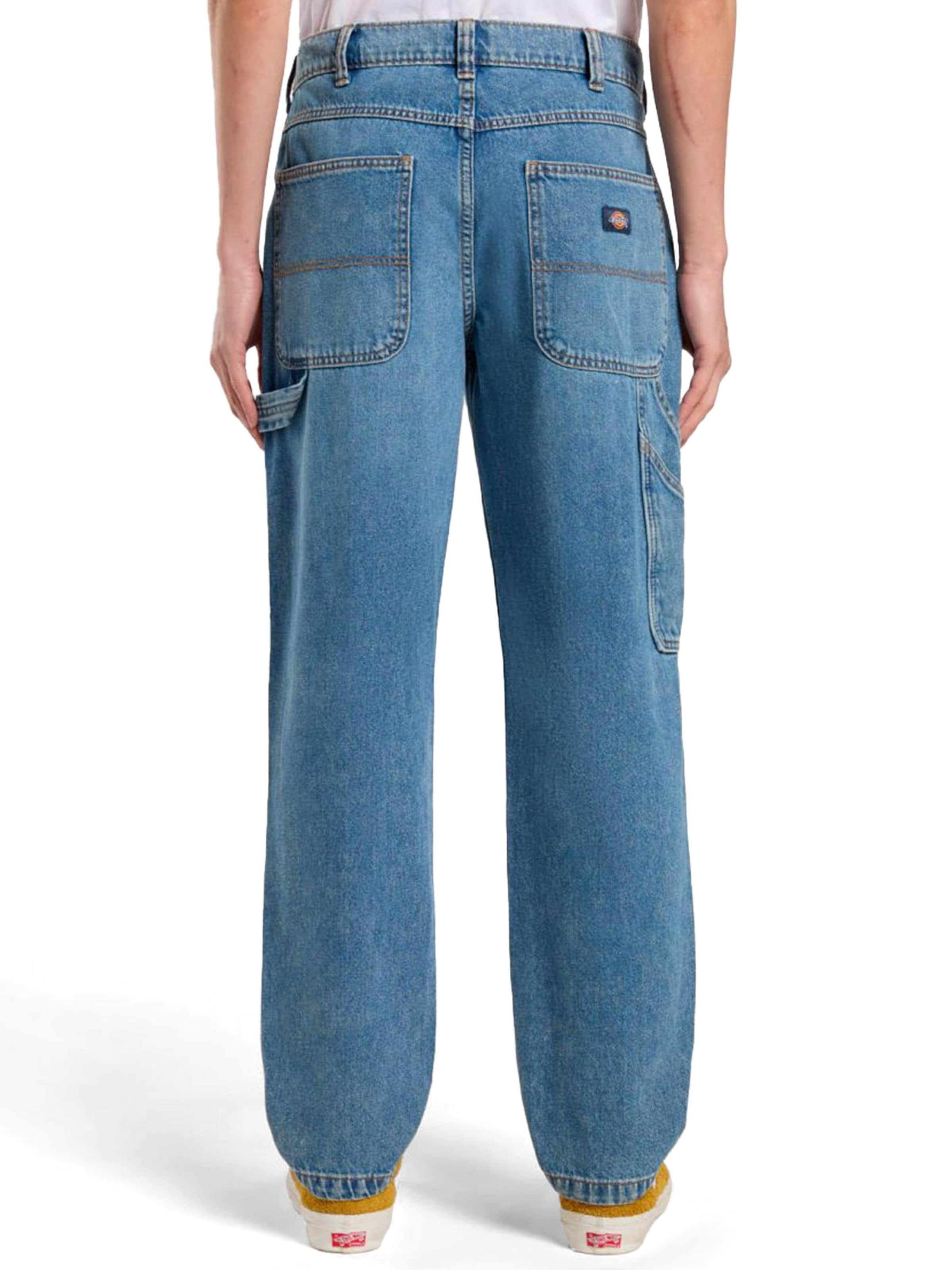 DICKIES Regular Jeans 'GARYVILLE' in Blau