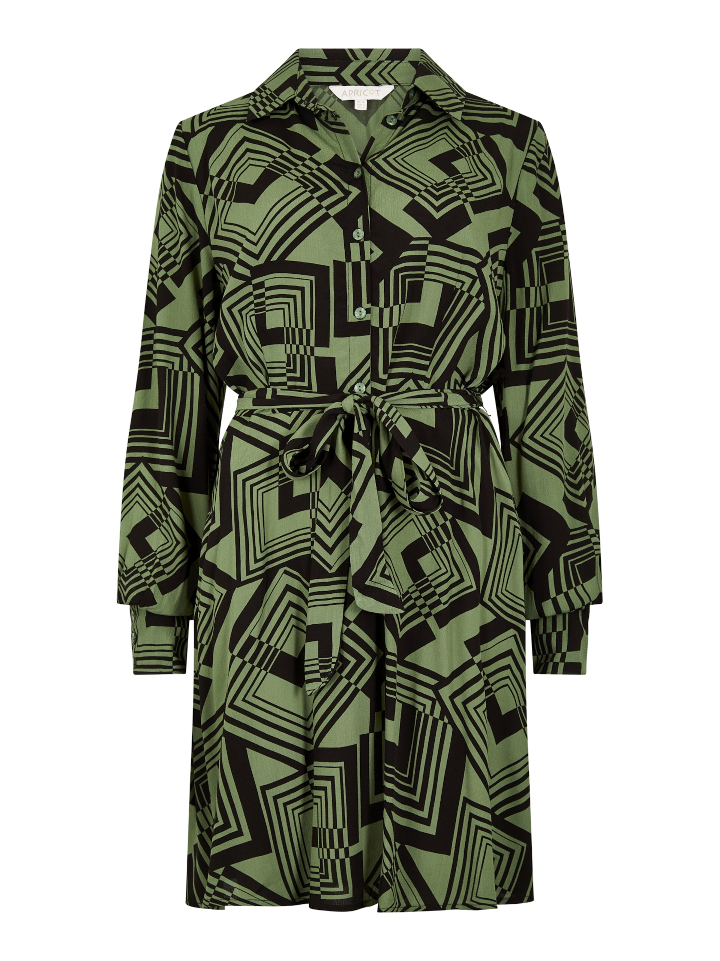 Robe ' ' Apricot en vert : devant