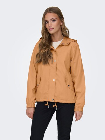 JDY Between-season jacket 'NEW HAZEL' in Beige: front