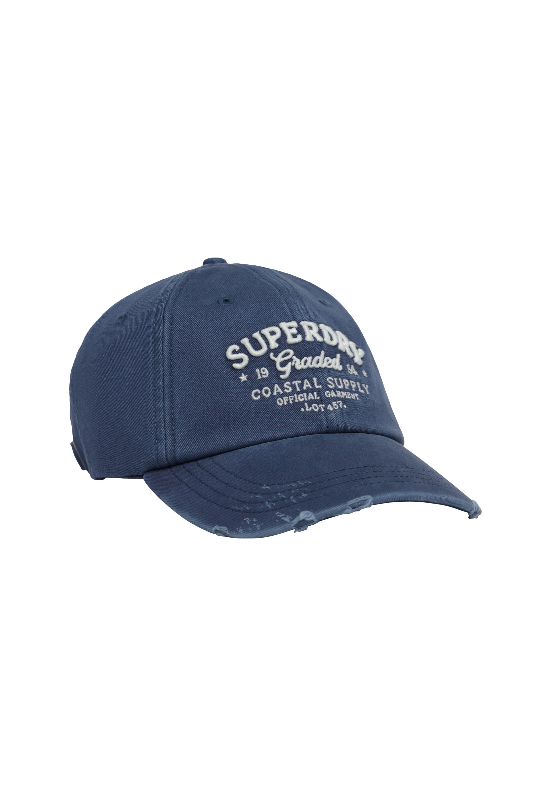 Superdry & Co Cap 'Vintage' in Blue: front