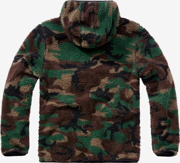 Brandit Fleece jas in Groen