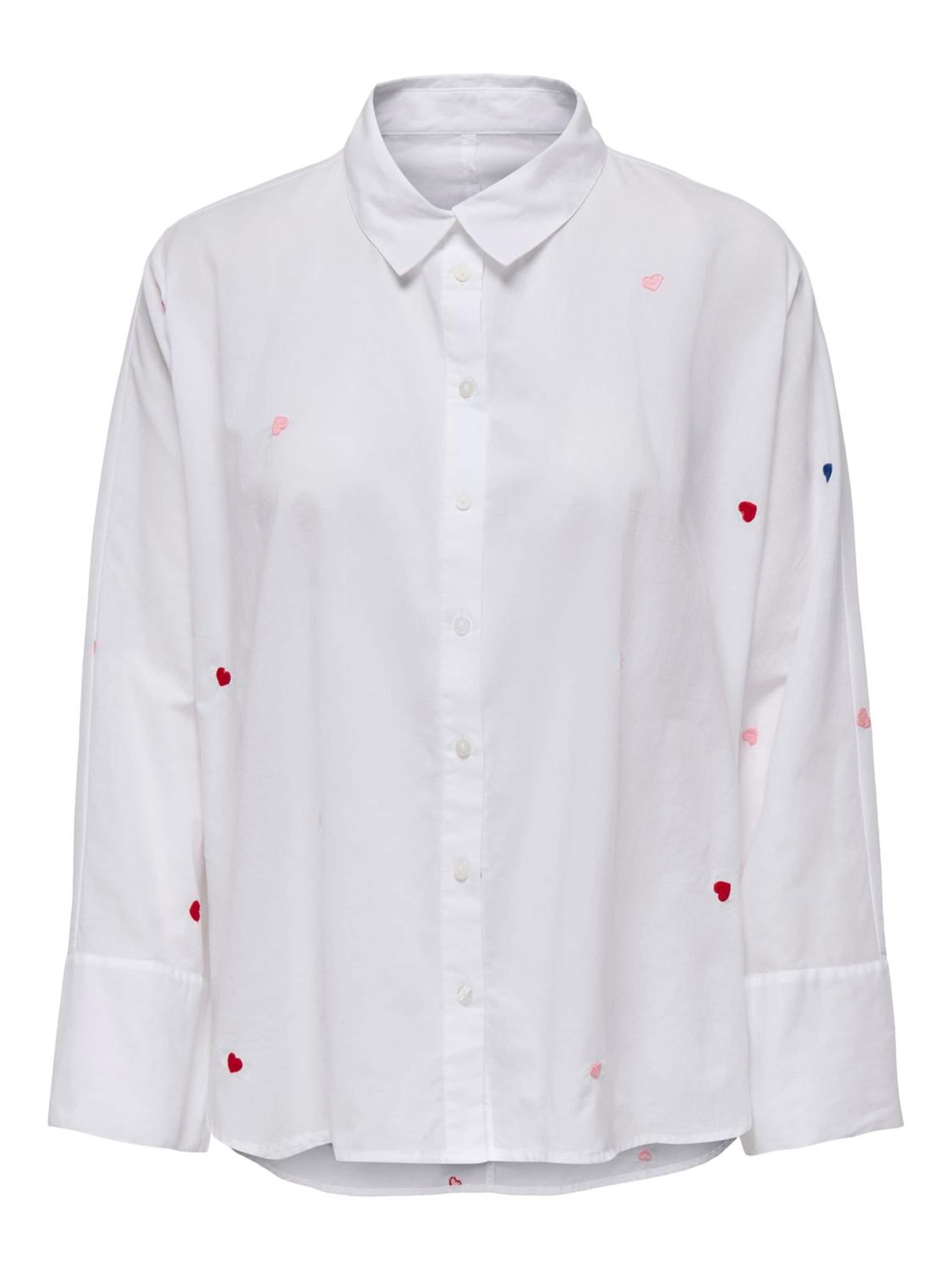 Camicia da donna 'ONLNEW LINA GRACE' di ONLY in bianco: frontale