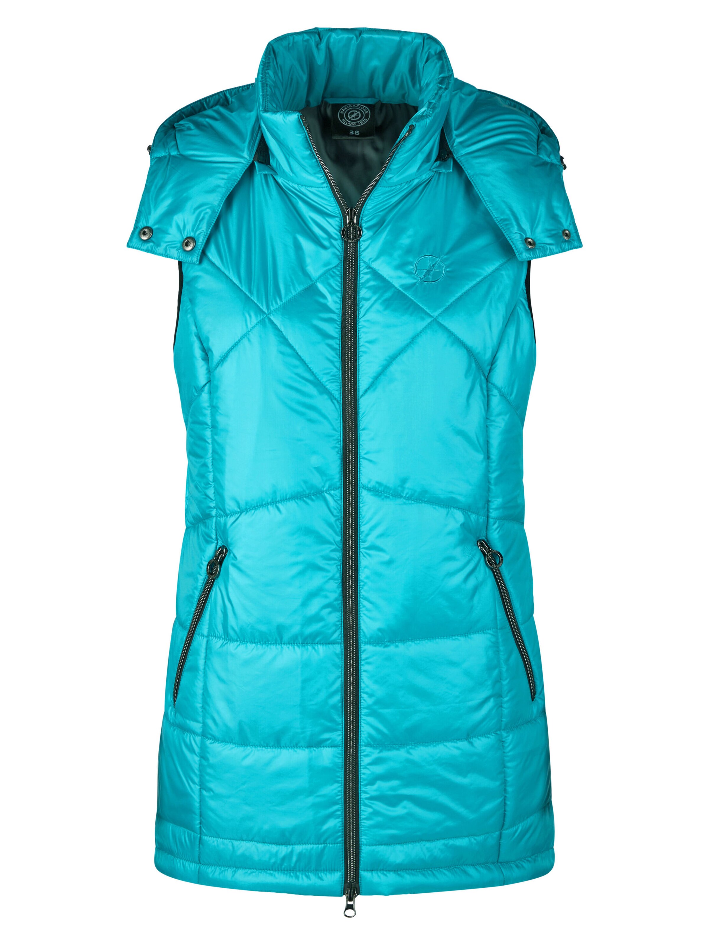 Navigazione Bodywarmer in Blauw: voorkant