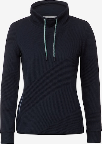 CECIL Sweatshirt in Blue: front