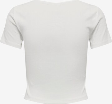 ONLY - Camiseta 'RANDI' en blanco