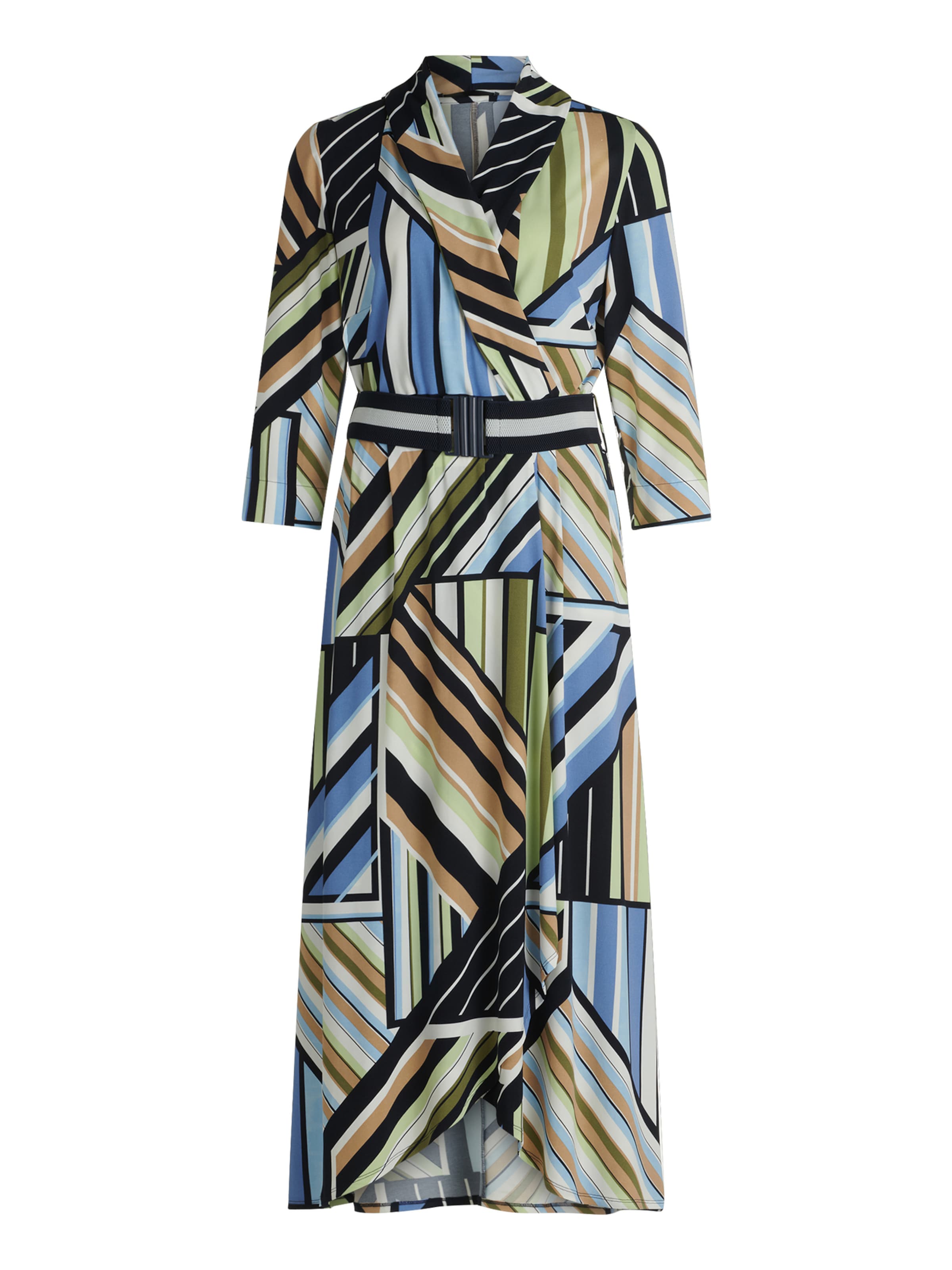 Betty Barclay Robe en bleu / vert clair / noir / blanc, Vue avec produit