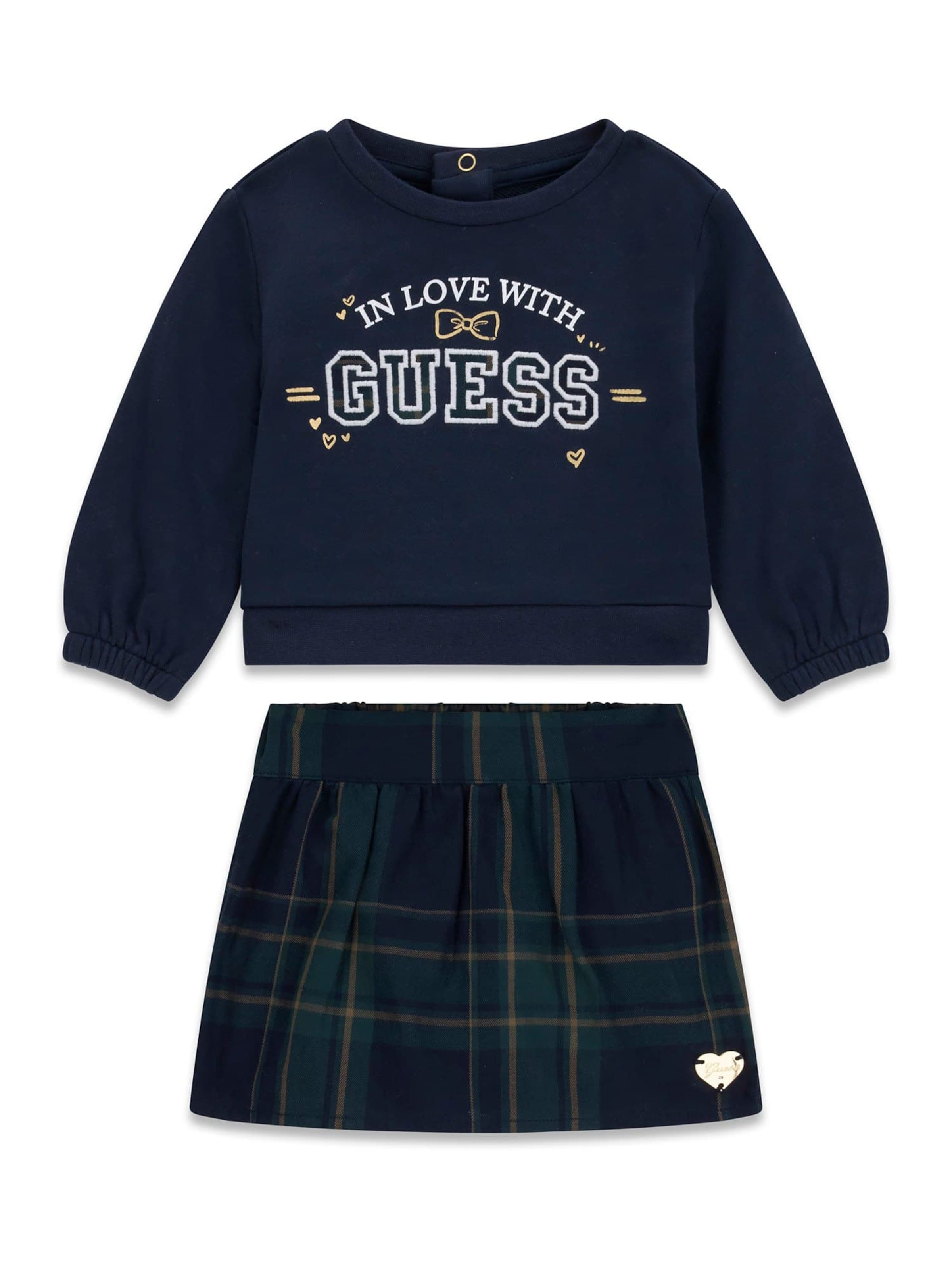 GUESS Set in Blue: front