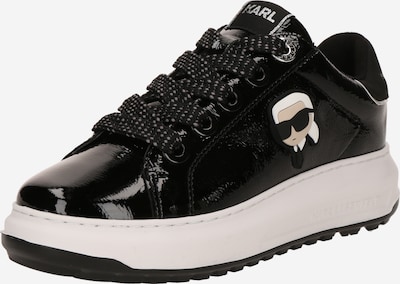 Sneaker low Karl Lagerfeld pe bej / negru / alb, Vizualizare produs