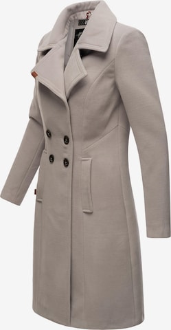 NAVAHOO Between-seasons coat 'Wooly' in Grey