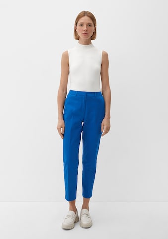 s.Oliver BLACK LABELregular Chino hlače - plava boja