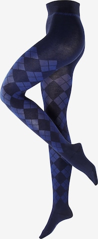 BURLINGTON Strumpfhose 'Elegant Essence' in Blau: Vorderseite