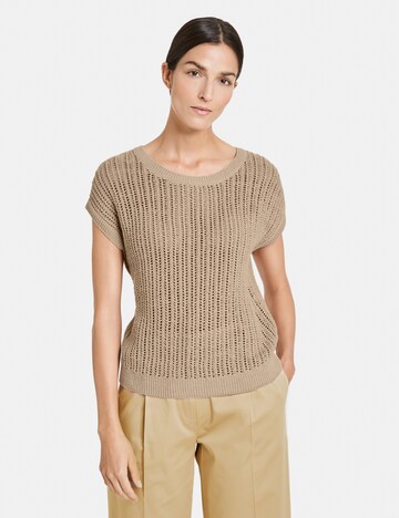 GERRY WEBER Tröja i beige: framsida