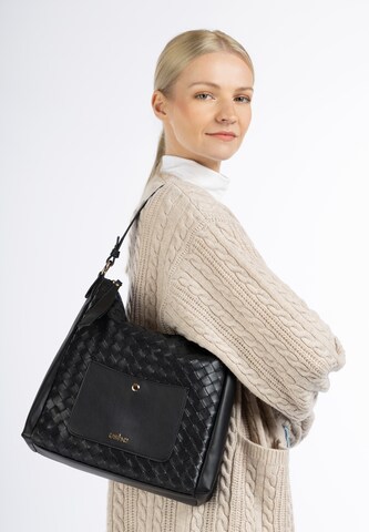 Usha Handtasche in Schwarz