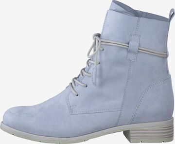 MARCO TOZZI Lace-Up Ankle Boots in Blue