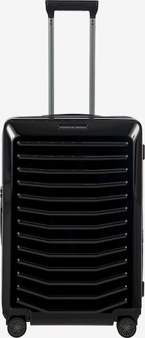 Porsche Design Trolley in Schwarz: Vorderseite
