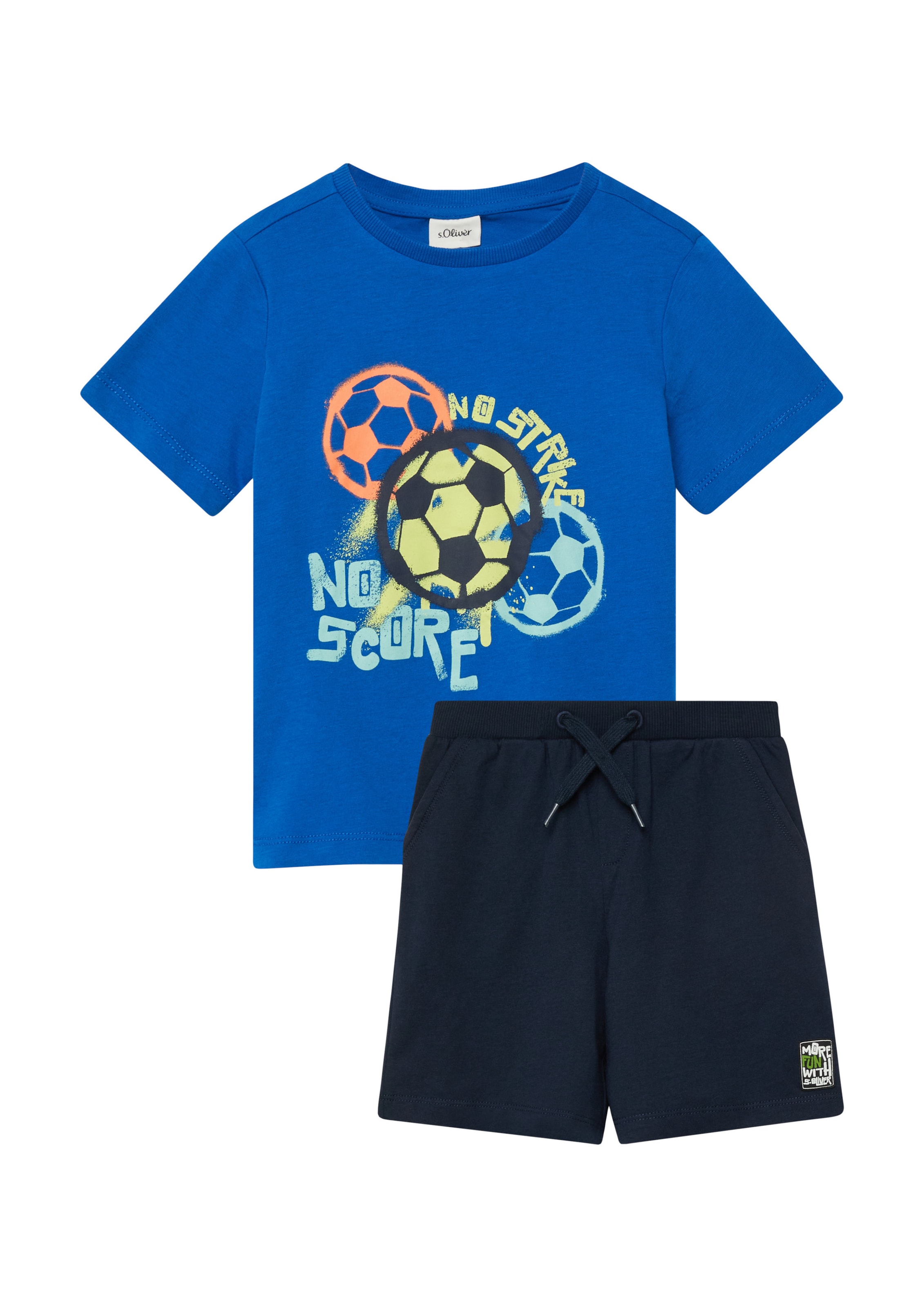 s.Oliver Shirt in Blue: front