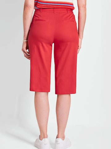 Goldner Regular Trousers 'Carla' in Red