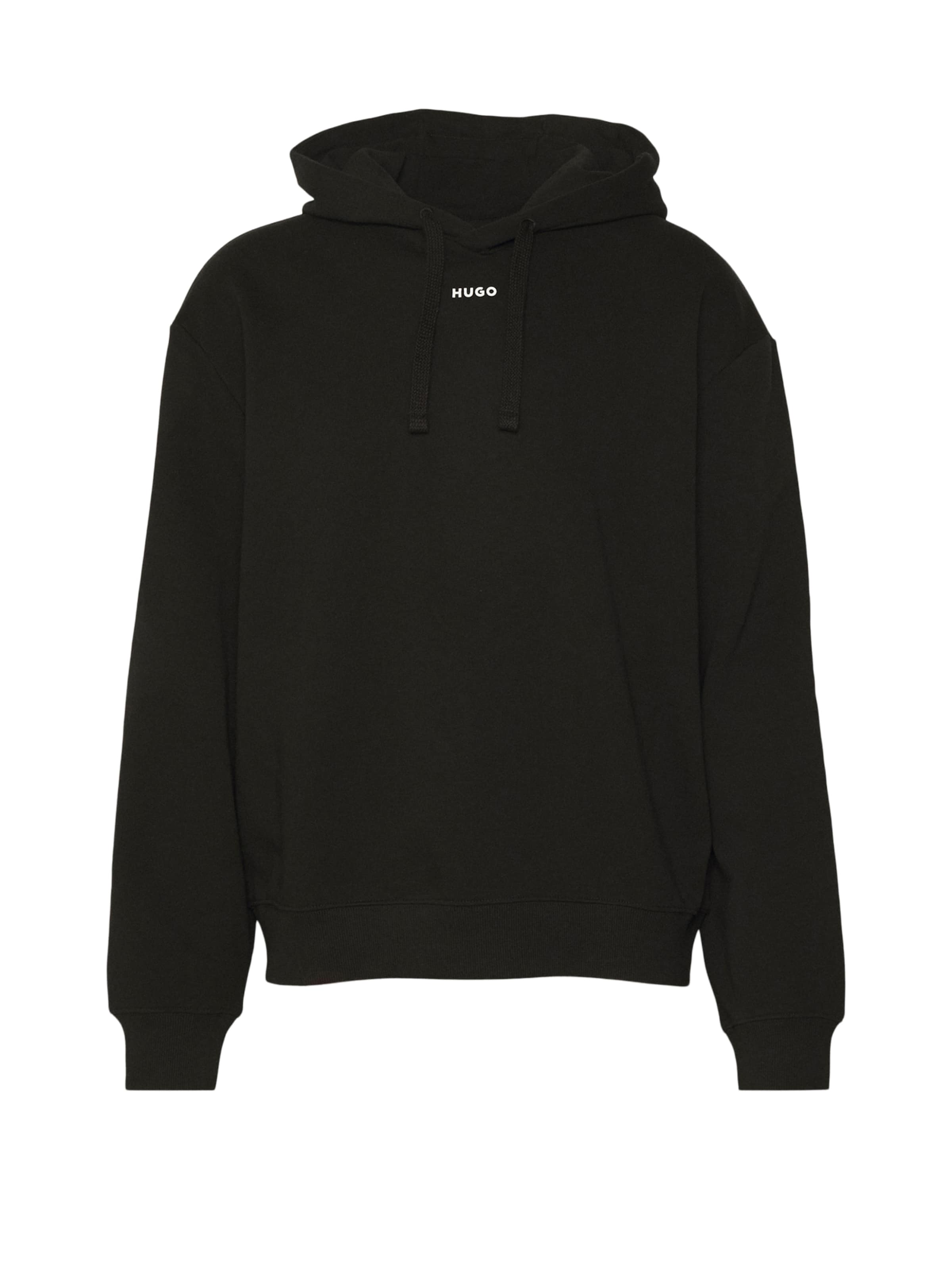 HUGO Sweatshirt 'Dapo' in Schwarz: Vorderseite