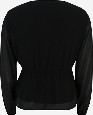 Vila Petite Bluse in Schwarz