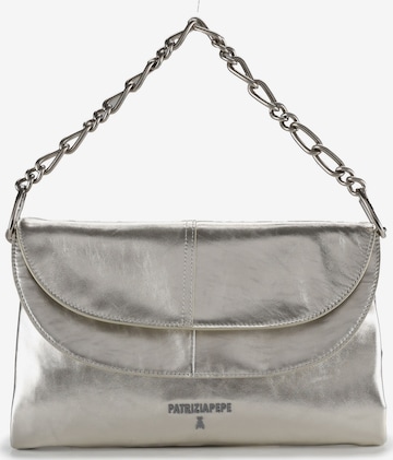 Borsa a mano di PATRIZIA PEPE in argento: frontale