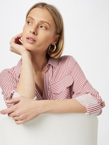 VERO MODA Halenka 'Bumpy' – červená