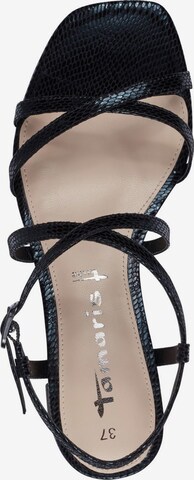 TAMARIS Sandalen met riem in Zwart