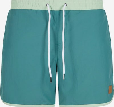 Urban Classics Kupaće hlače u smaragdno zelena / pastelno zelena, Pregled proizvoda