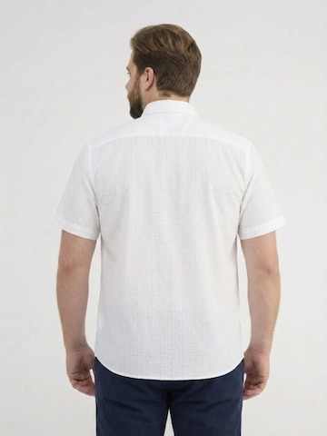 LERROS Regular fit Button Up Shirt in White
